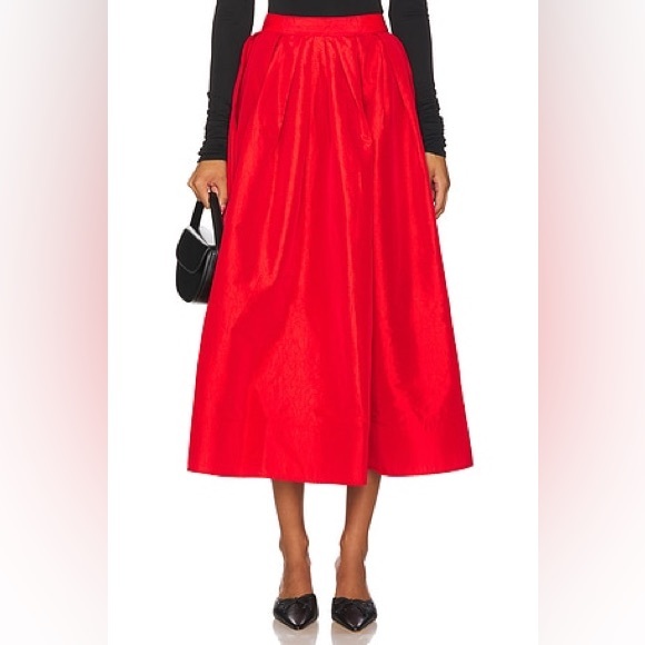 Free People Dresses & Skirts - Free People Red Skirt
